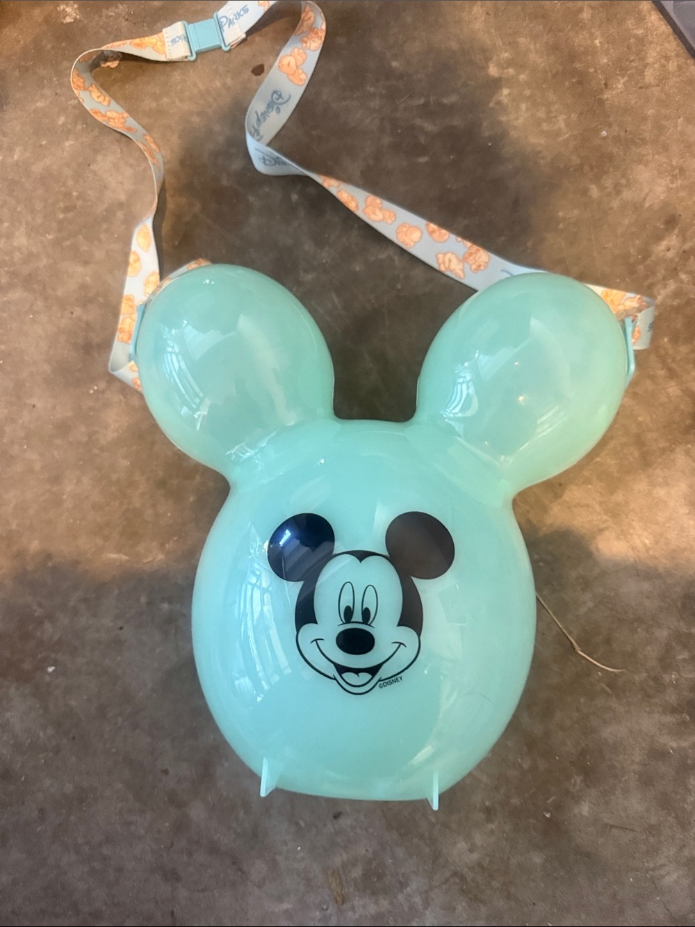 Disney Mint Green Mickey Mouse Crossbody Party Bag